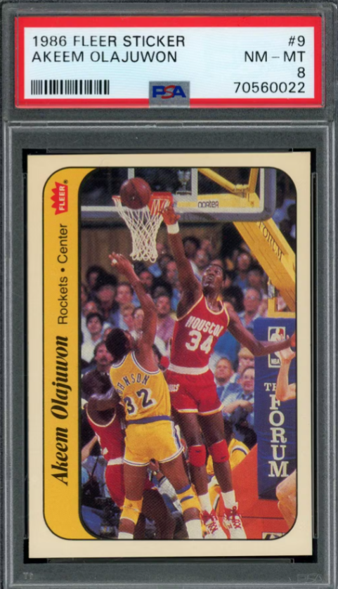 Hit Parade Basketball 1986-1987 PSA 8 Edition
