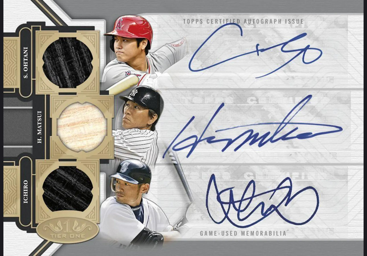 Topps Tier One Baseball 2023 Hobby Box
