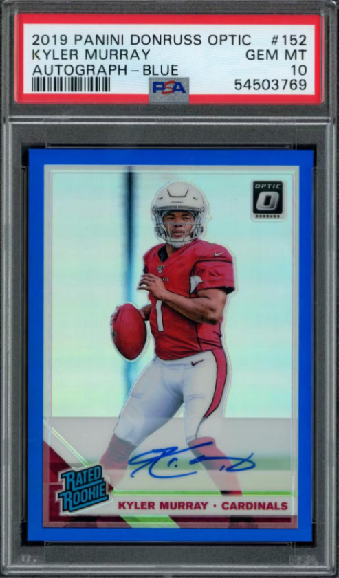 Hit Parade Football Platinum Autographed