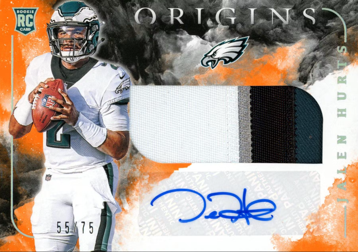 Hit Parade Football Platinum Autographed