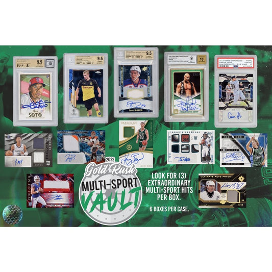 Gold Rush Multi-Sport Vault 2022 (3 Massive Hits In Every Box!)