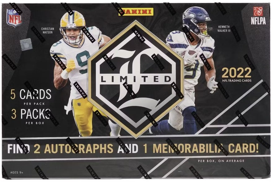 Panini Limited Football 2022 Hobby Pack