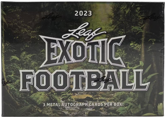 Leaf Exotic Football 2023 Hobby Box