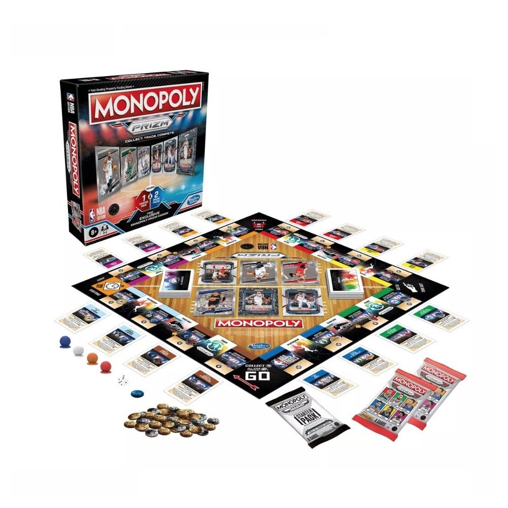 Prizm Basketball Monopoly Game Box